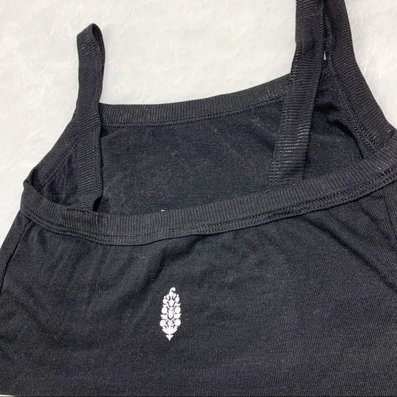 Free People Movement Riding High Crop Top Black - Picture 7 of 11